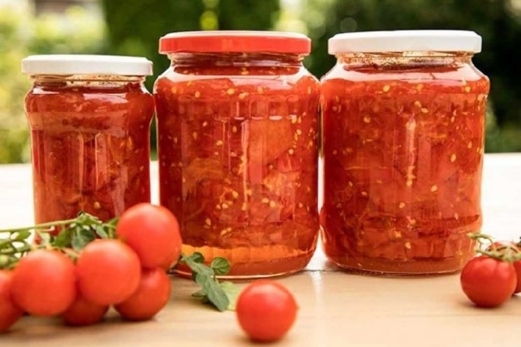 Помидоры в собственном соку с лимонной кислотой