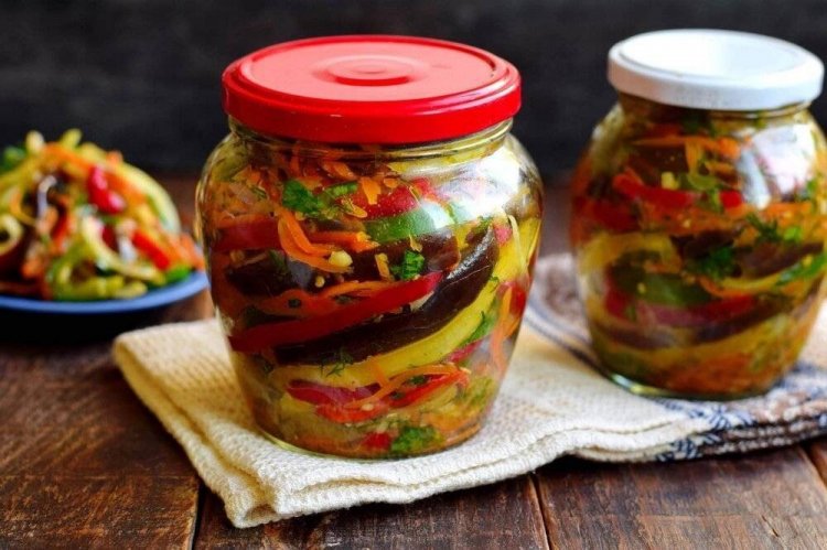 Маринованные баклажаны по-корейски на зиму