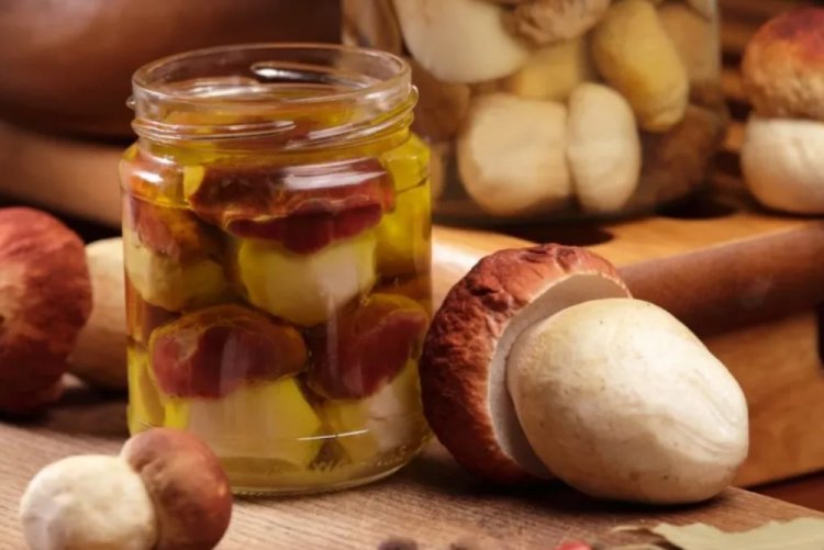 Маринованные белые грибы целиком на зиму