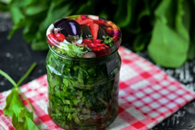 Маринованный щавель без соли
