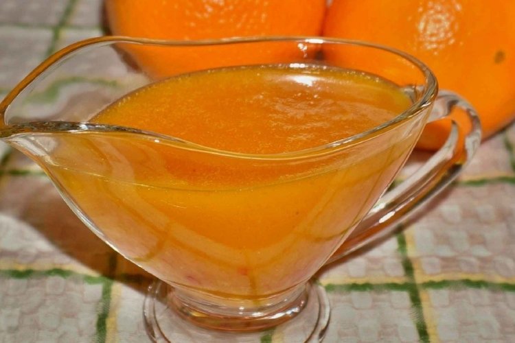 Соус из мандаринов для курицы