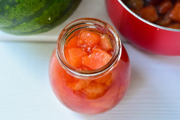 Варенье из арбуза с лимонной кислотой