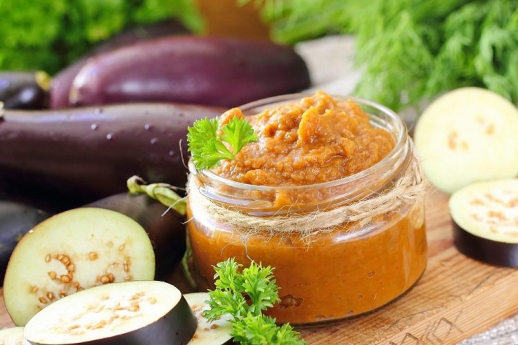 Икра из баклажанов и кабачков на зиму