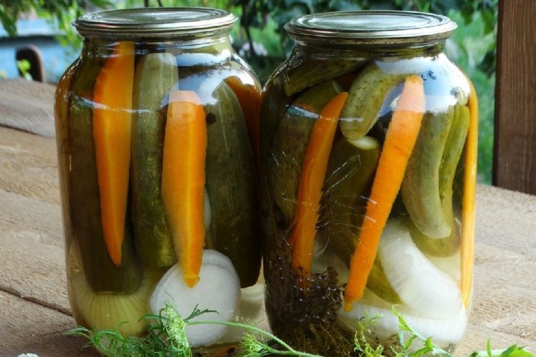 Огурцы по-болгарски без сахара