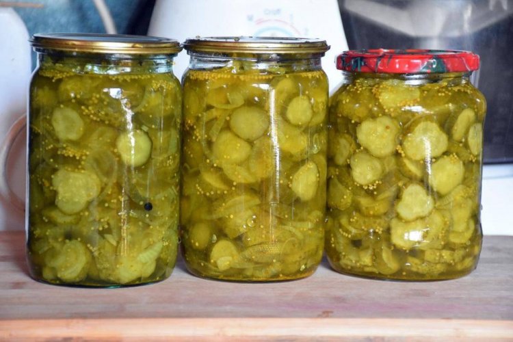 Маринованные огурцы по-фински на зиму