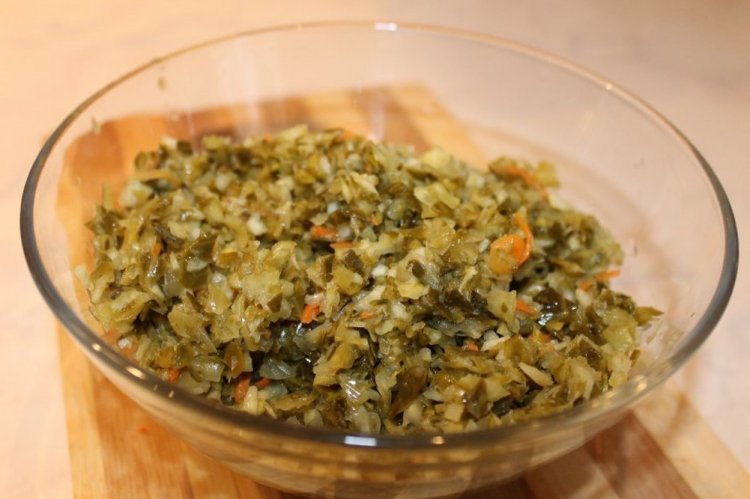 Зеленые щи на зиму