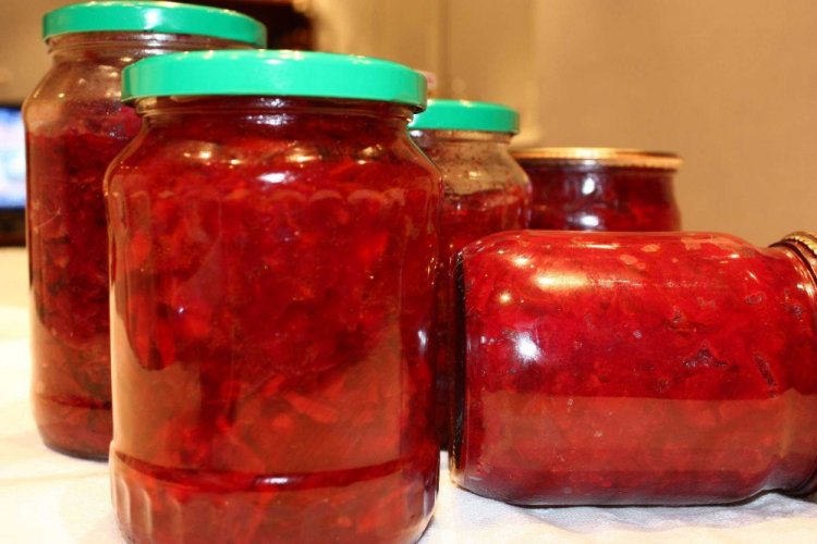 Салат из свеклы с морковью на зиму