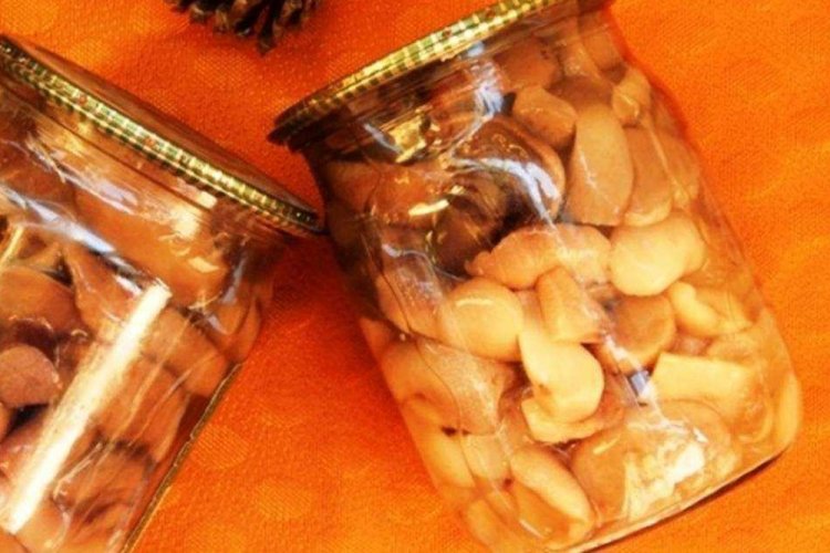 Маринованные маслята с корицей на зиму