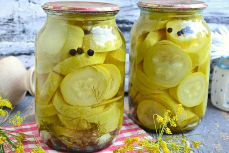Острые маринованные кабачки на зиму