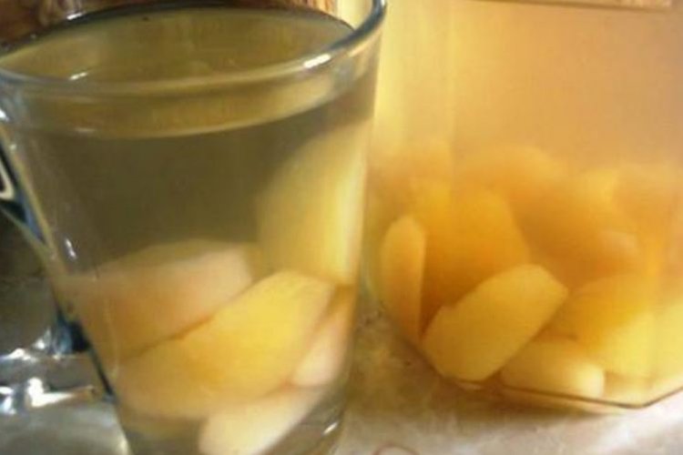 Компот из дыни с ванилью