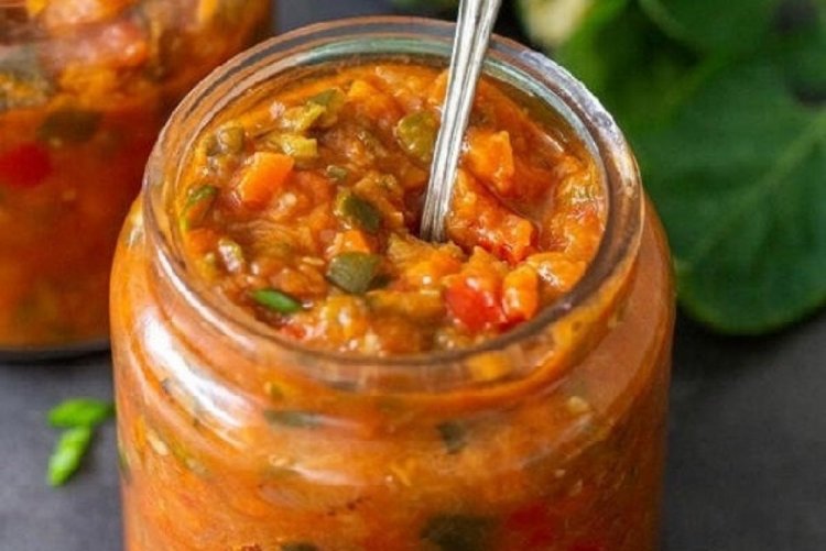 Салат из спаржевой фасоли через мясорубку