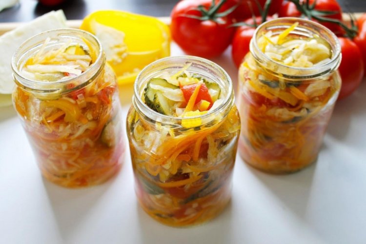 Салат Охотничий без стерилизации