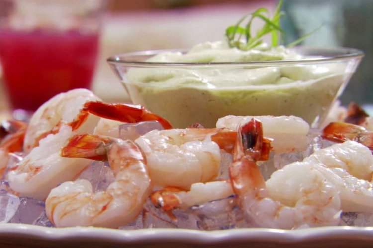 Сметанный соус для креветок