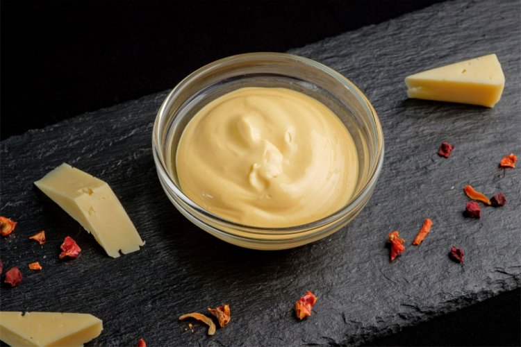 Сырный соус для креветок