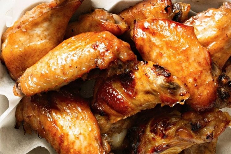 Куриные крылышки на электрогриле