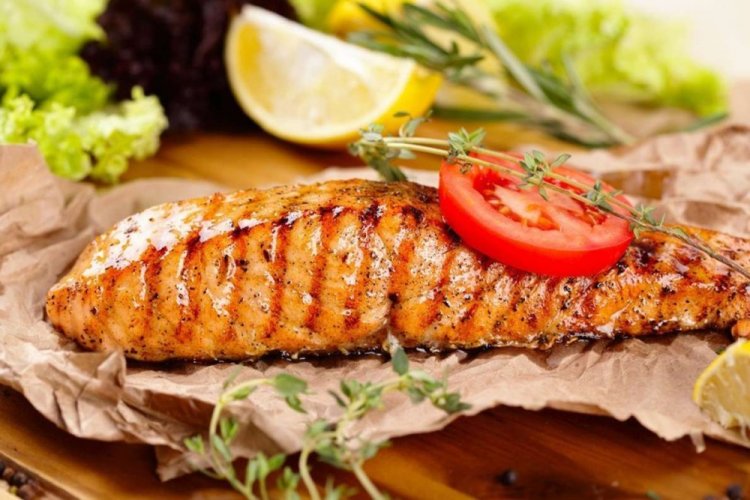 Лосось на гриле