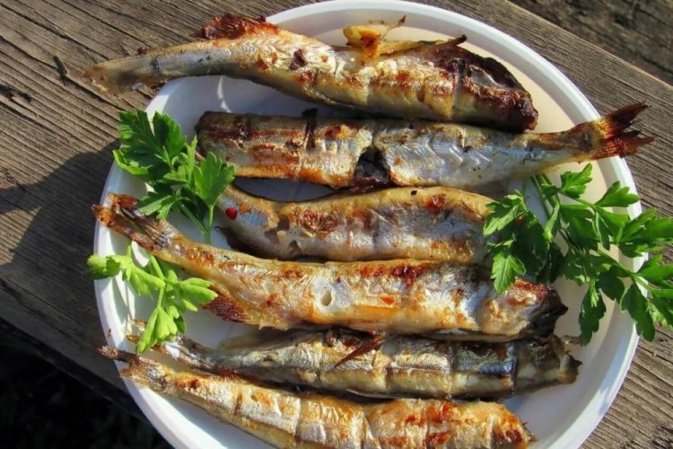 Мойва на гриле