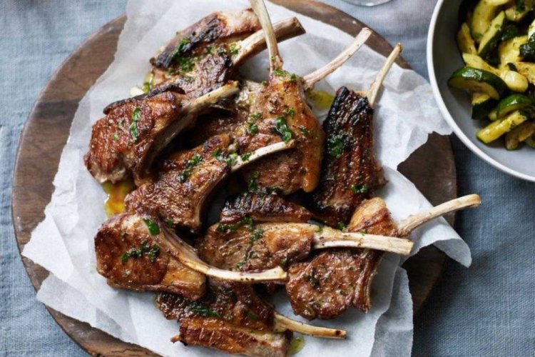 Шашлык из бараньих ребрышек
