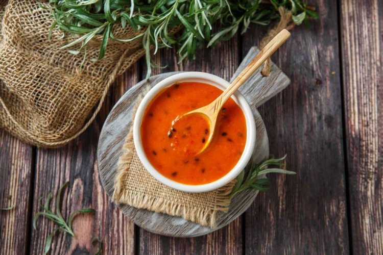 Янтарное варенье из облепихи с косточками