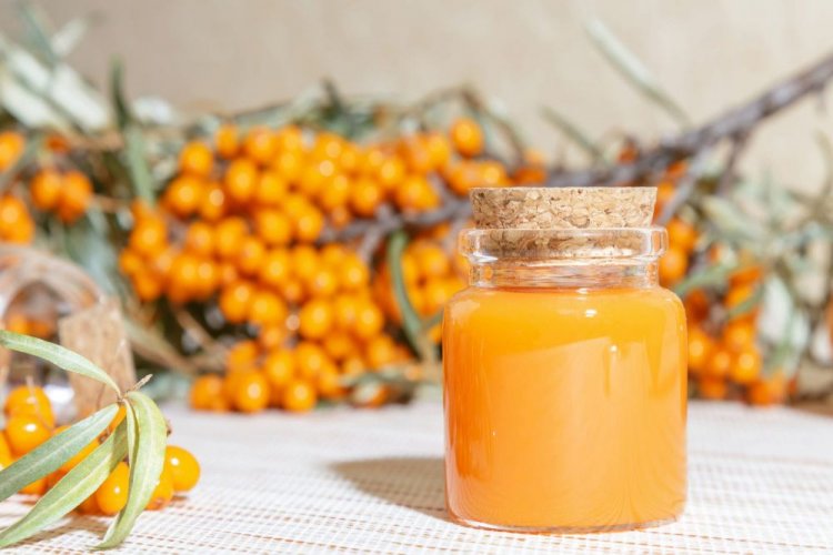 Янтарное варенье из облепихи без сахара