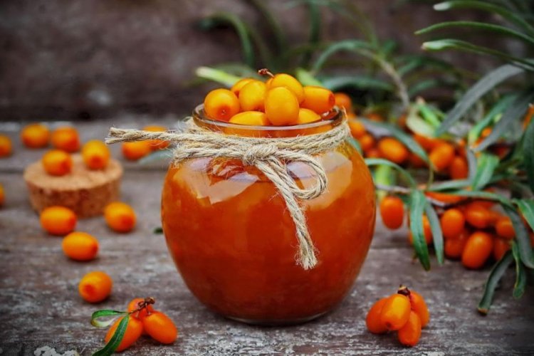 Янтарное варенье из облепихи
