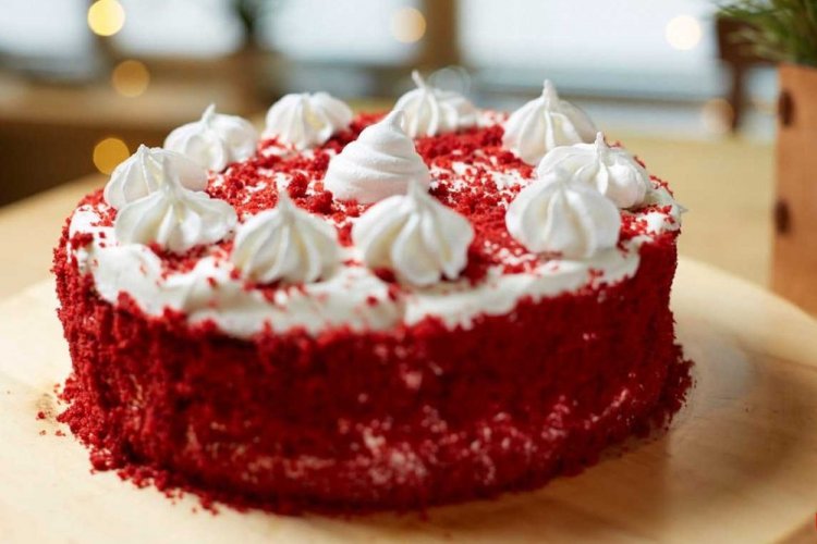 Крем на сметане и сливках для торта «Красный бархат»