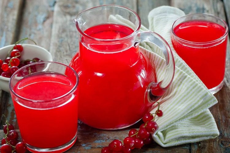 Кисель из красной смородины