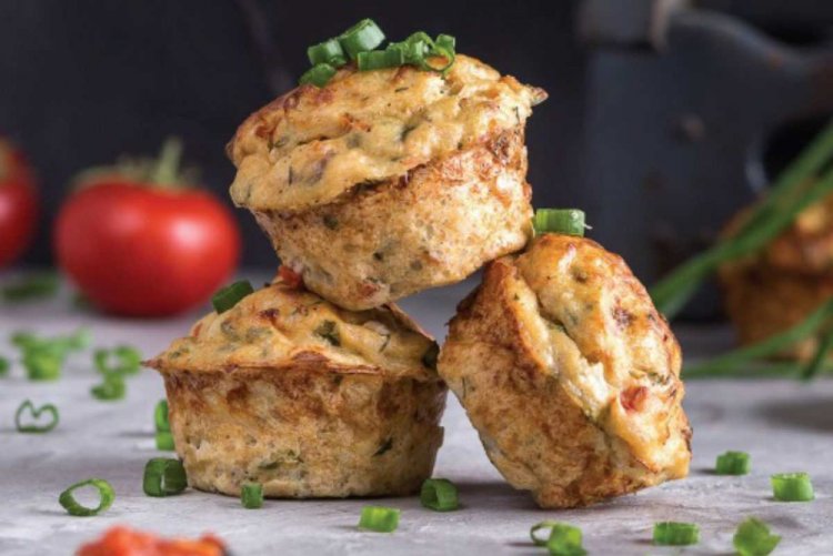 Маффины с курицей для пикника