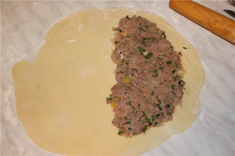 Начинка для чебуреков из телятины