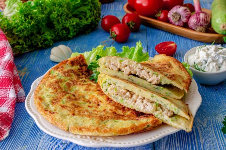 Начинка для чебуреков с индейкой и овощами