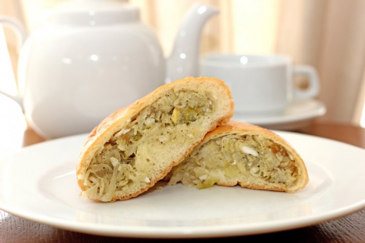 Начинка с печенью и капустой