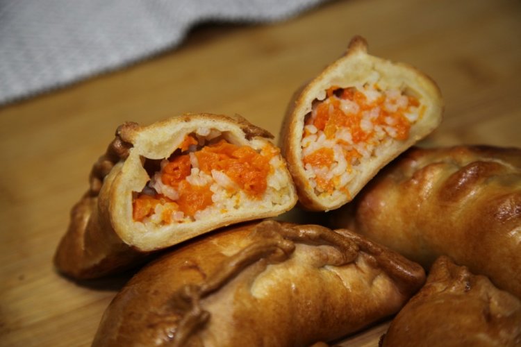 С куриной печенью и тыквой