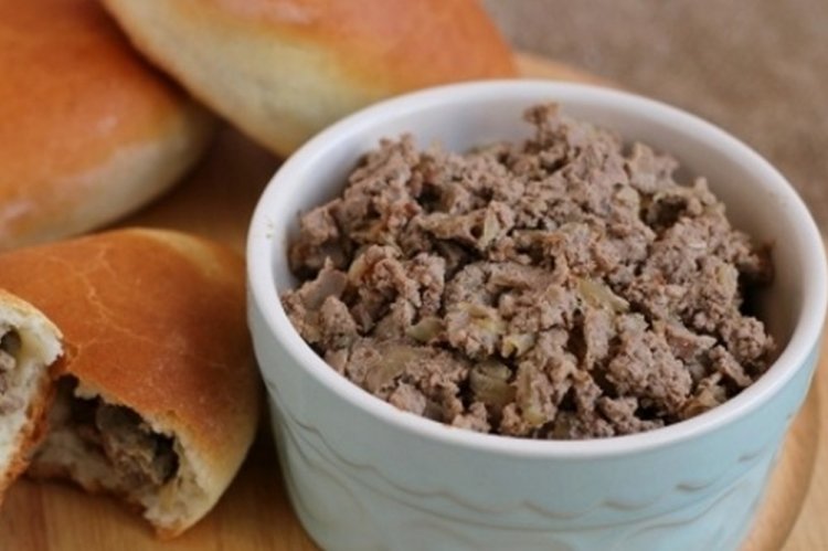 Начинка с вареной печенью