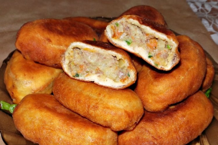 С печенью, картошкой и морковью