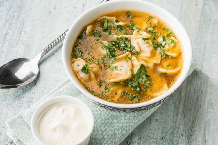 Узбекские пельмени «Чучвара»