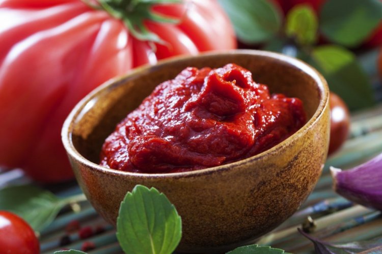 Соус из томатной пасты с имбирем