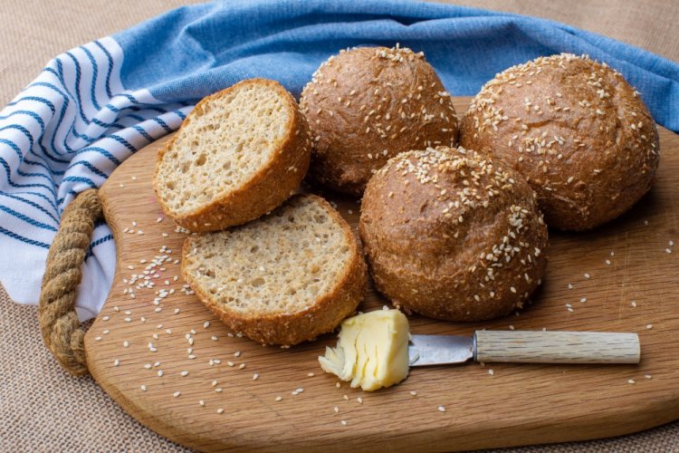 Творожные булочки на миндальной и льняной муке