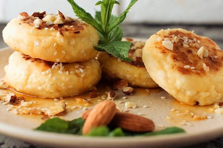 Сырники с миндальной мукой