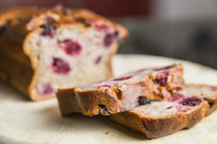 Банановый кекс