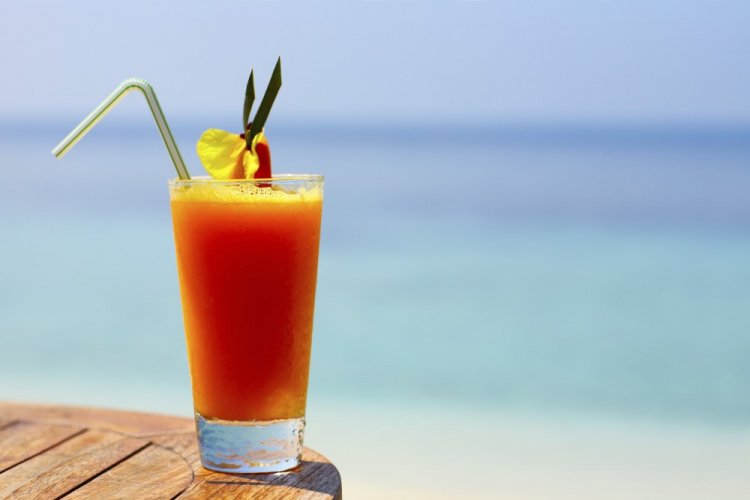 Безалкогольный Секс на пляже с морсом