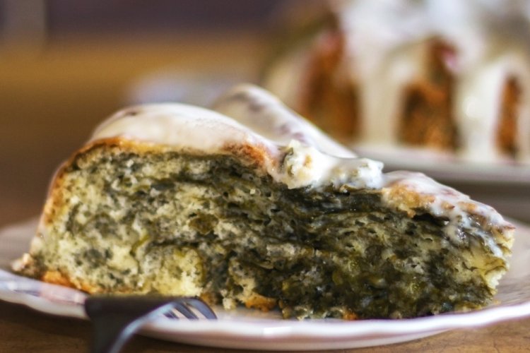 Шарлотка со щавелем