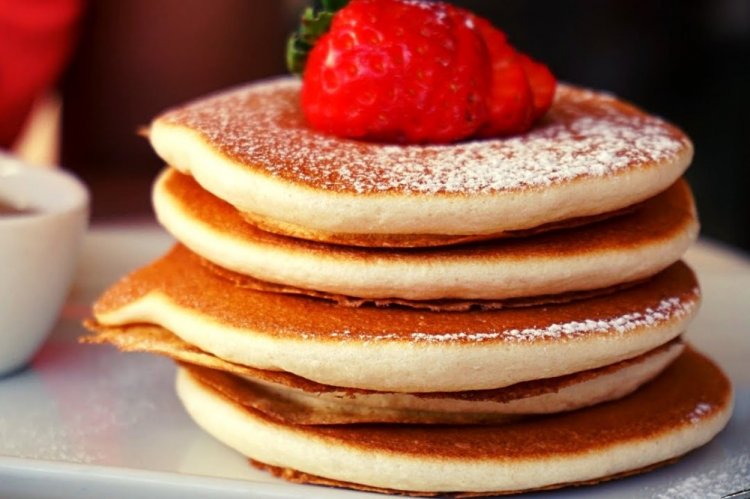 Панкейки на кефире без яиц