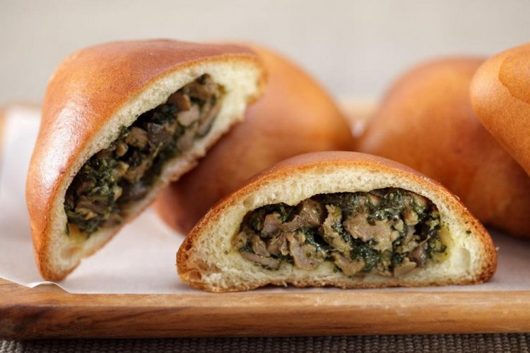 Начинка с мясом и зеленью