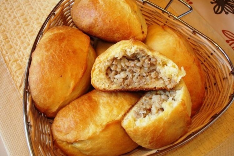 С мясом и рисом