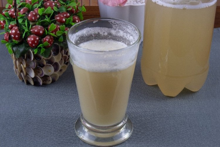 Квас из ржаной муки