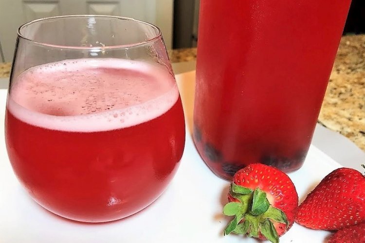 Клубничный квас