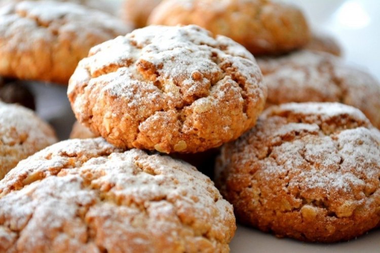 Постное миндальное печенье