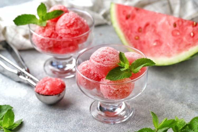 Сорбет из арбуза