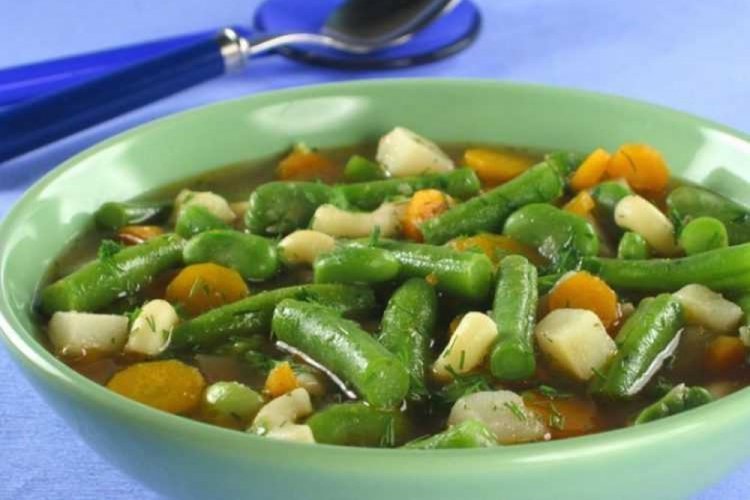 Суп из стручковой фасоли