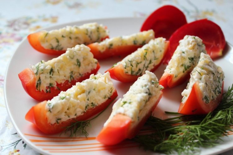 Фаршированный болгарский перец